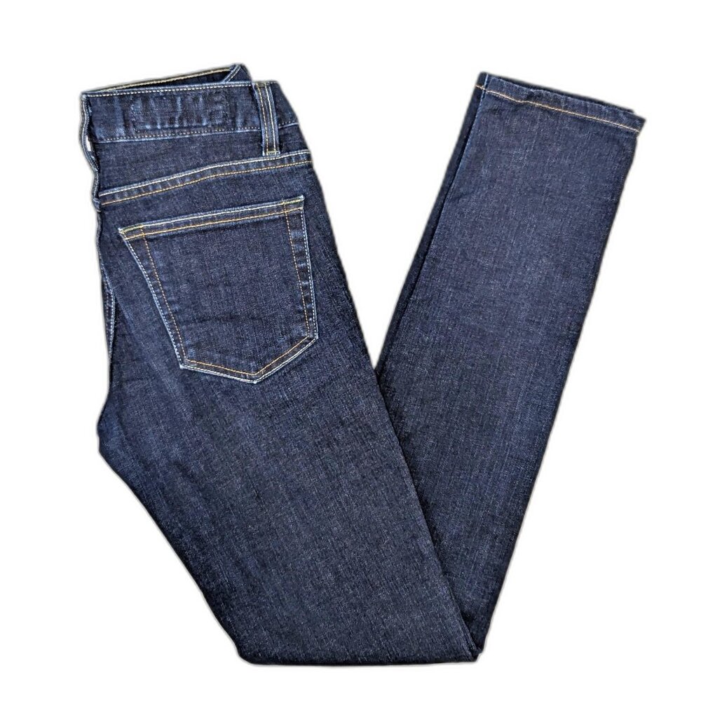 Imogene + Willie | Jesse Slim Skinny Low Rise Dark Wash Jeans | Size 24